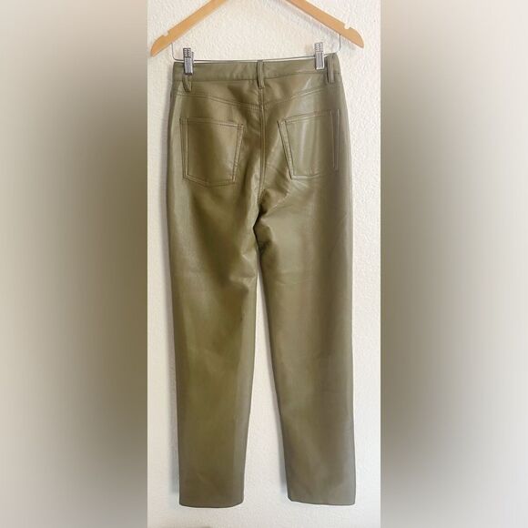Aritzia Wilfred Melina Pant in Olive green   4. NWT - Picture 3 of 6